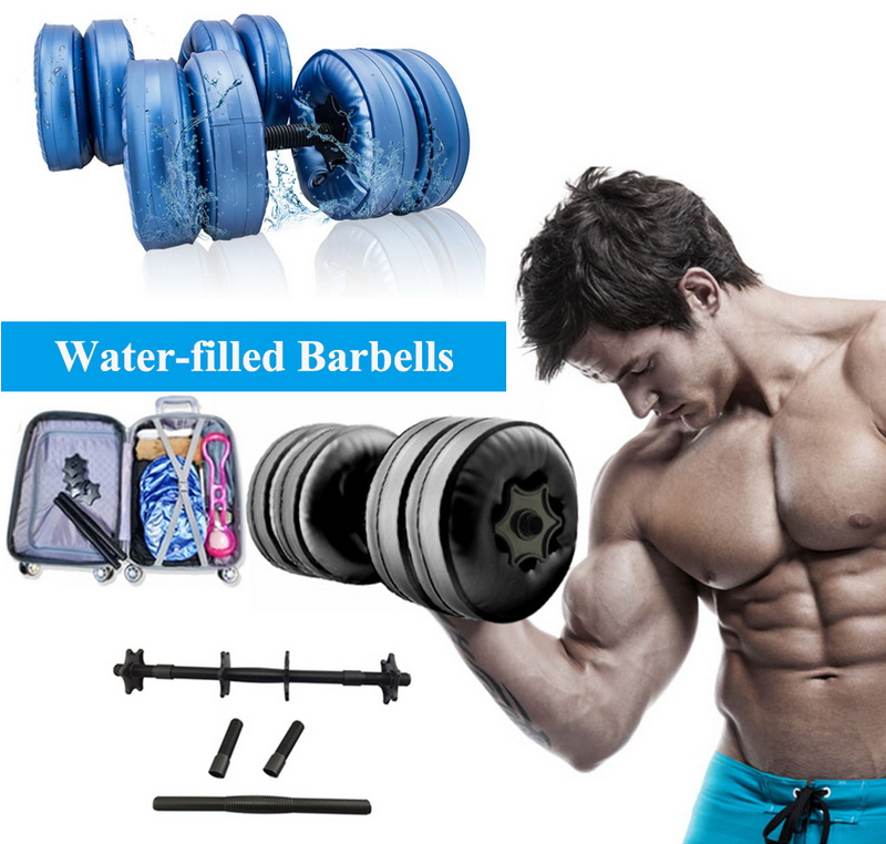 FlexiWeight 25kg Water Dumbbells for Men