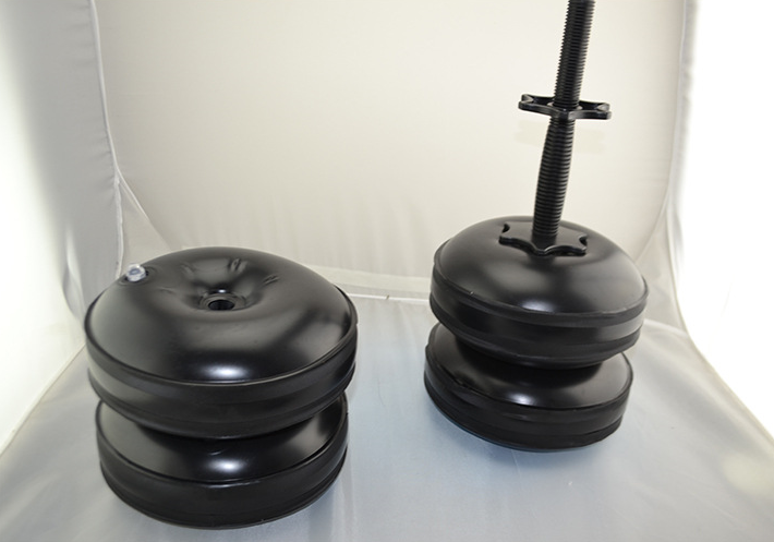 FlexiWeight 25kg Water Dumbbells for Men