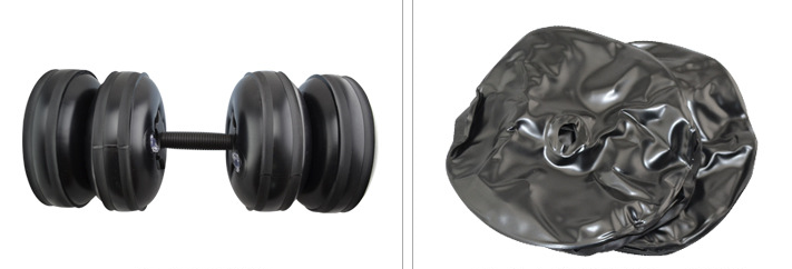 FlexiWeight 25kg Water Dumbbells for Men
