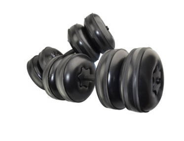 FlexiWeight 25kg Water Dumbbells for Men
